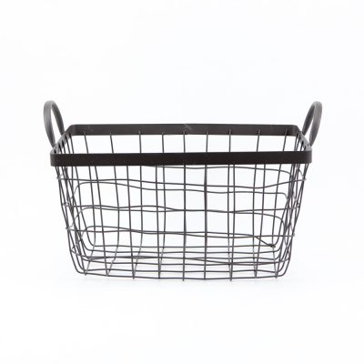 Panier métallique avec anses 36x21x17 ref. 60502C
